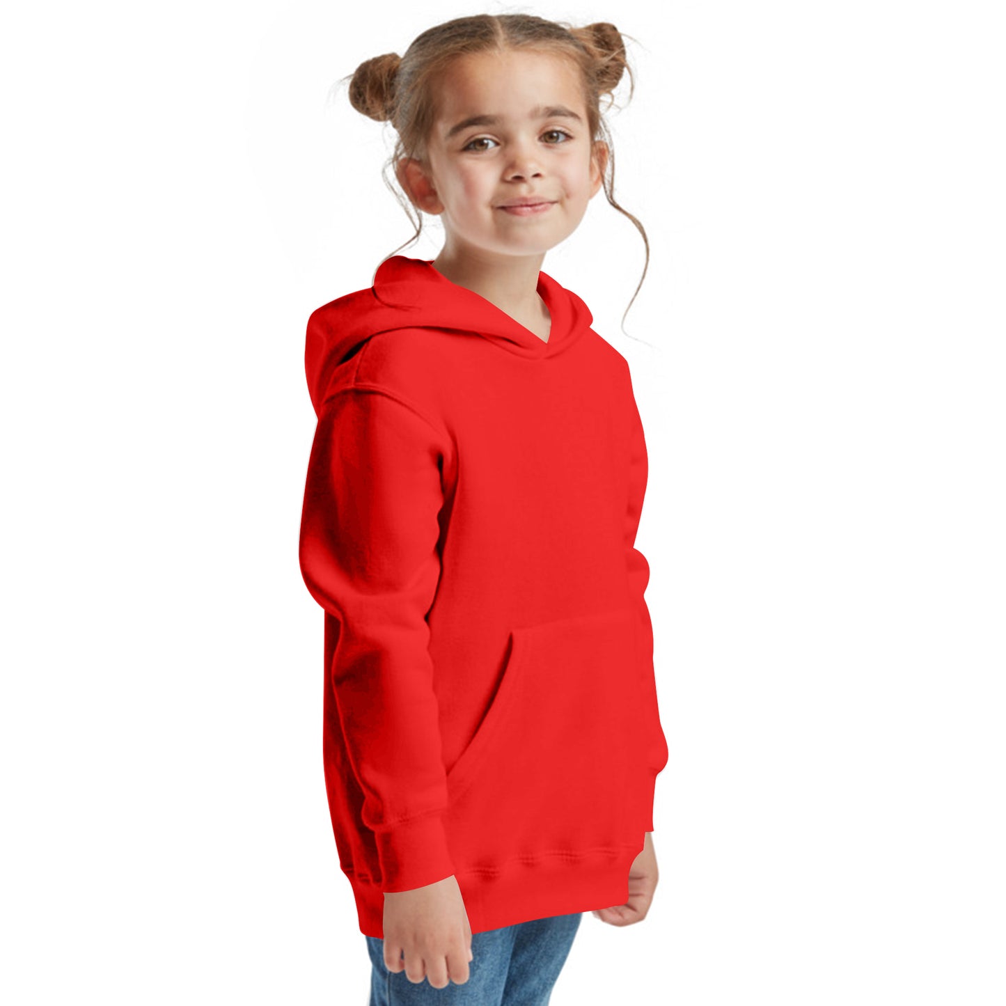 Kids Classic Hooded Sweatshirt with Pocket – Warm Winter Hoodie for Ages 5–15