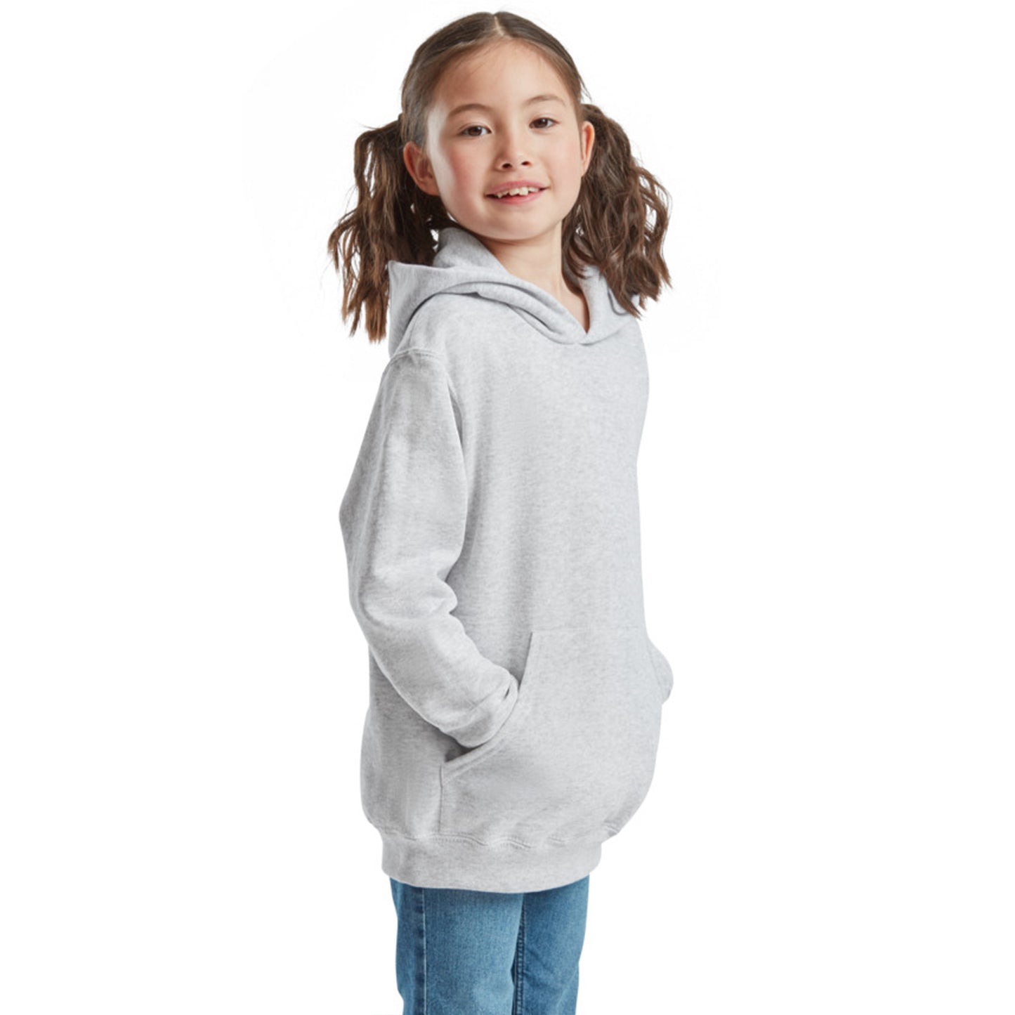 Kids Classic Hooded Sweatshirt with Pocket – Warm Winter Hoodie for Ages 5–15