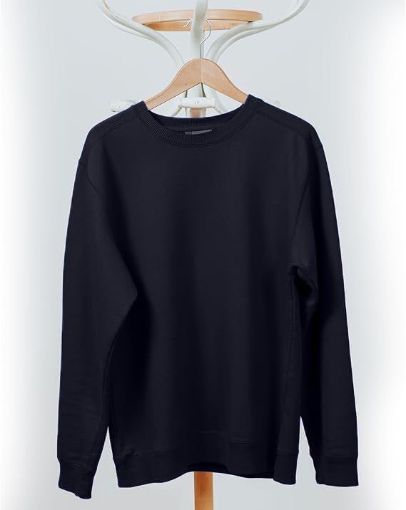 Kids Long Sleeve Cotton T-Shirt – Plain Round Neck Tee for School & Everyday Wear (Age 3–15)