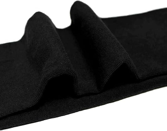 6 Pairs Girls Cotton Knee High Socks – Extra Long Smooth Stockings