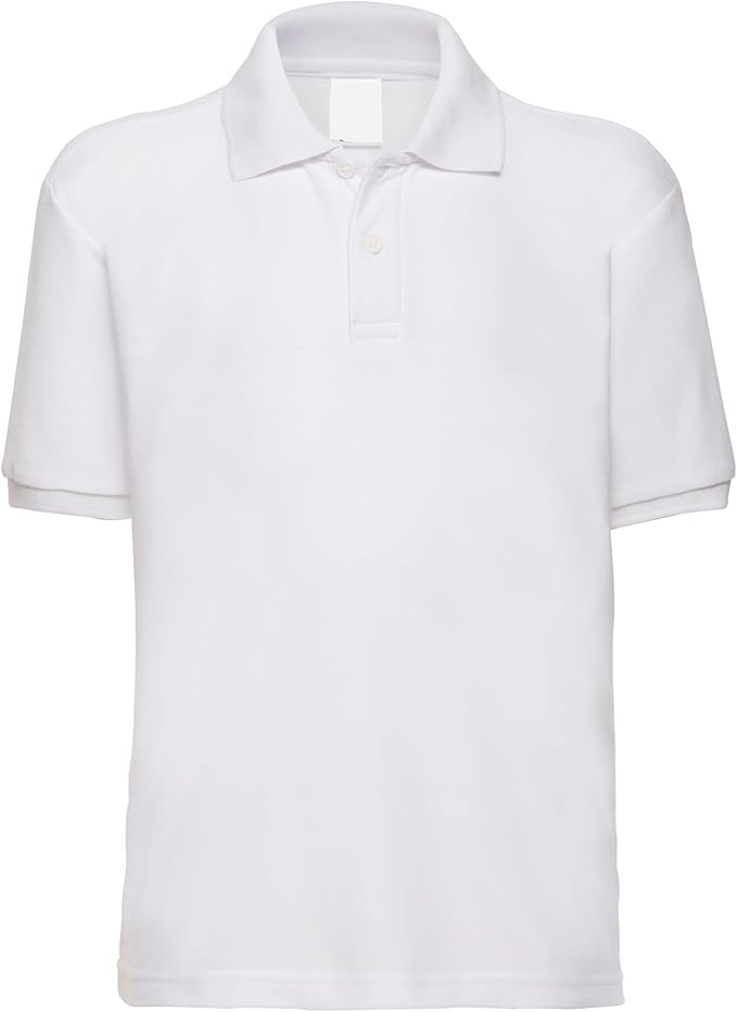 Kids Polo Shirt – Short Sleeve School Uniform (3–15 Years)
