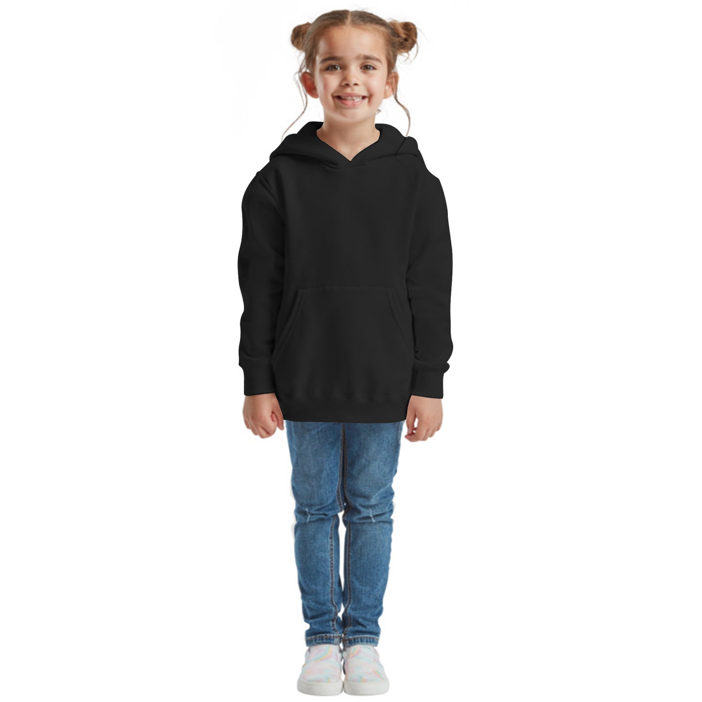 Kids Classic Hooded Sweatshirt with Pocket – Warm Winter Hoodie for Ages 5–15