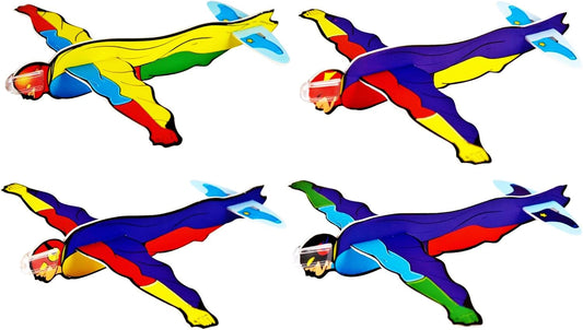 24 Pcs Superhero Foam Gliders – Fun Party Bag Fillers & Toys for Kids