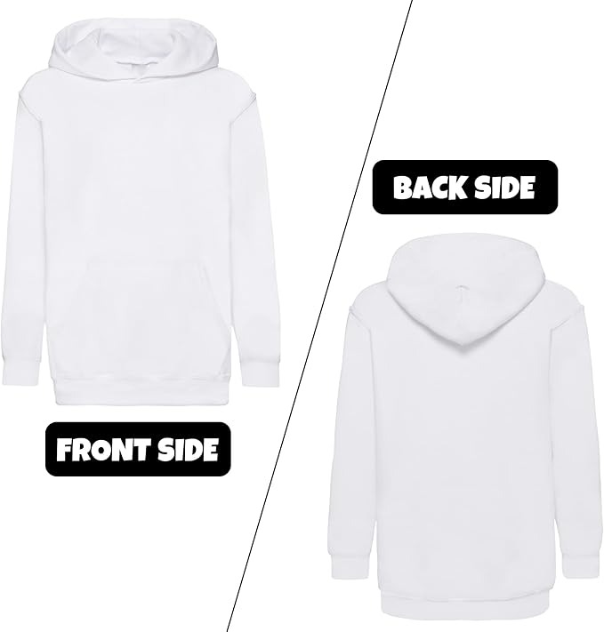 Kids Classic Hooded Sweatshirt with Pocket – Warm Winter Hoodie for Ages 5–15