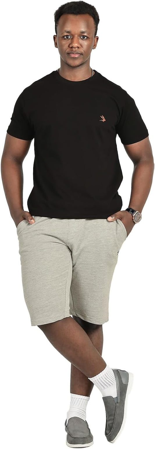 LEPUS Men’s Combed Cotton Crew Neck T-Shirt – Soft & Fitted