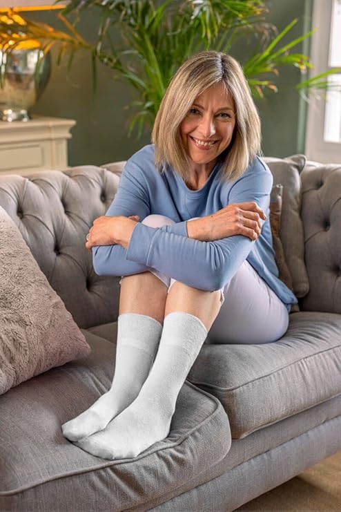 3 Pairs Diabetic Socks for women UK 4-8 | Compression Socks