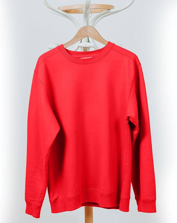 Kids Long Sleeve Cotton T-Shirt – Plain Round Neck Tee for School & Everyday Wear (Age 3–15)