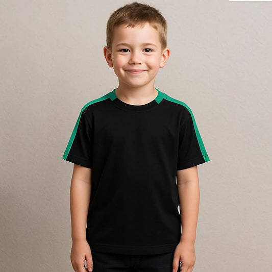 Kids Team Sports T-Shirt – Breathable Crew Neck Activewear for School & Training
