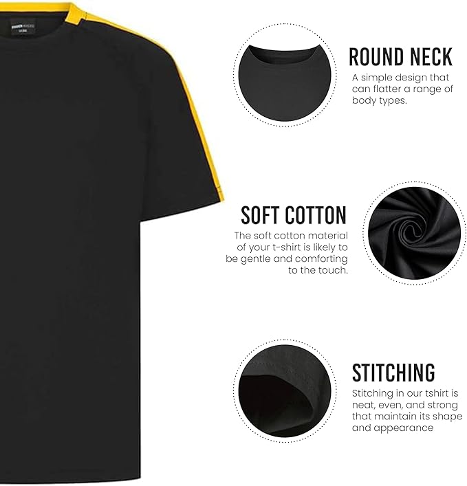 Kids Team Sports T-Shirt – Breathable Crew Neck Activewear for School & Training