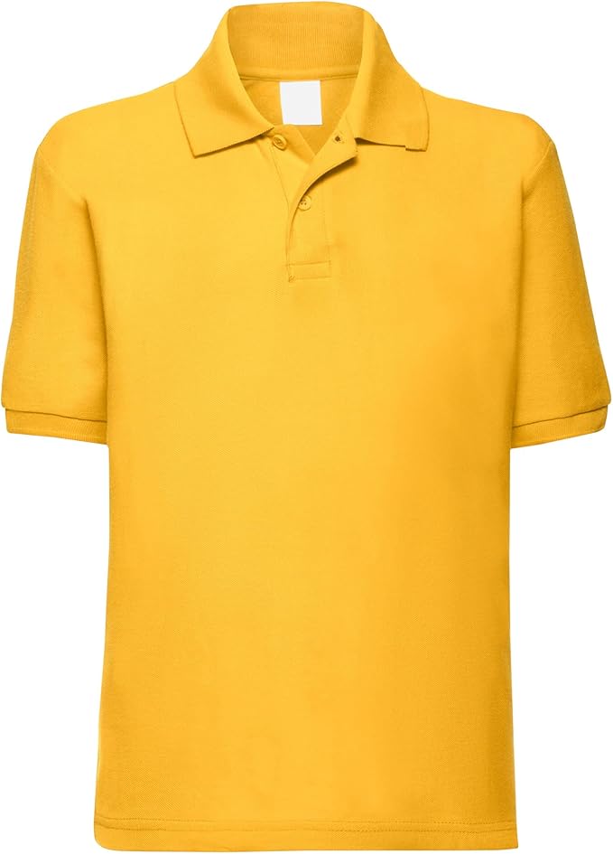 Kids Polo Shirt – Short Sleeve School Uniform (3–15 Years)