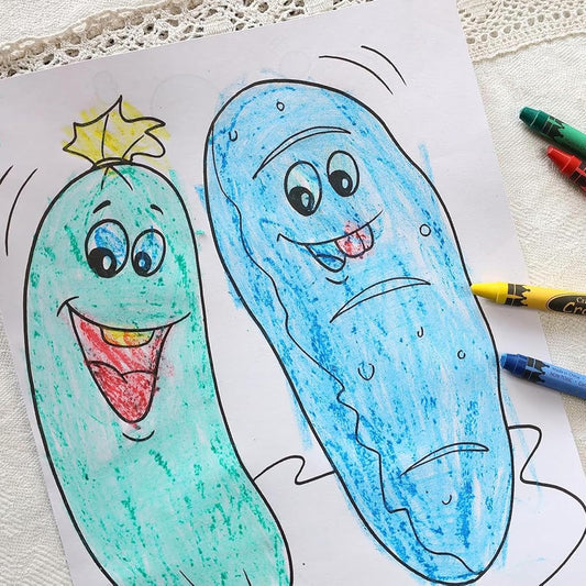 24 Mini Wax Crayons for Kids – Halloween Party Favors | Non-Toxic, Vibrant Colours