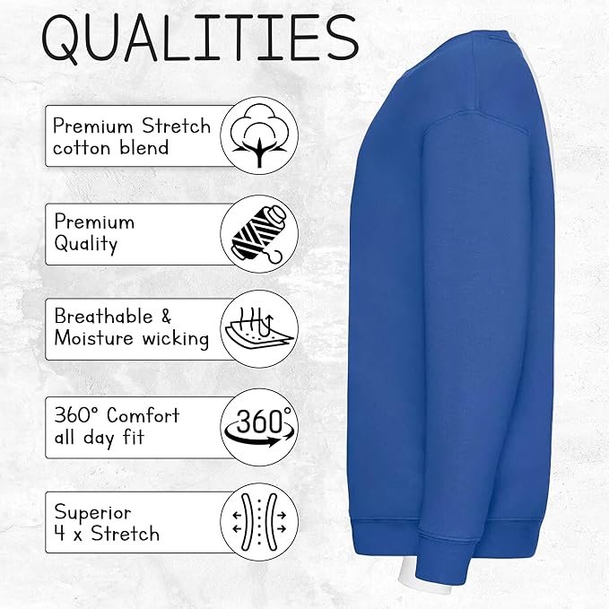 Kids Long Sleeve Cotton T-Shirt – Plain Round Neck Tee for School & Everyday Wear (Age 3–15)