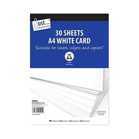 30 Pack A4 White Card 150 GSM Sheets Paper from HiFEN® - Just $5.99! Shop now at HiFEN