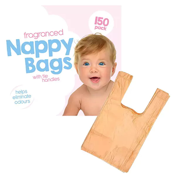 Scented Baby Nappy Bags Pack of 300 HiFEN