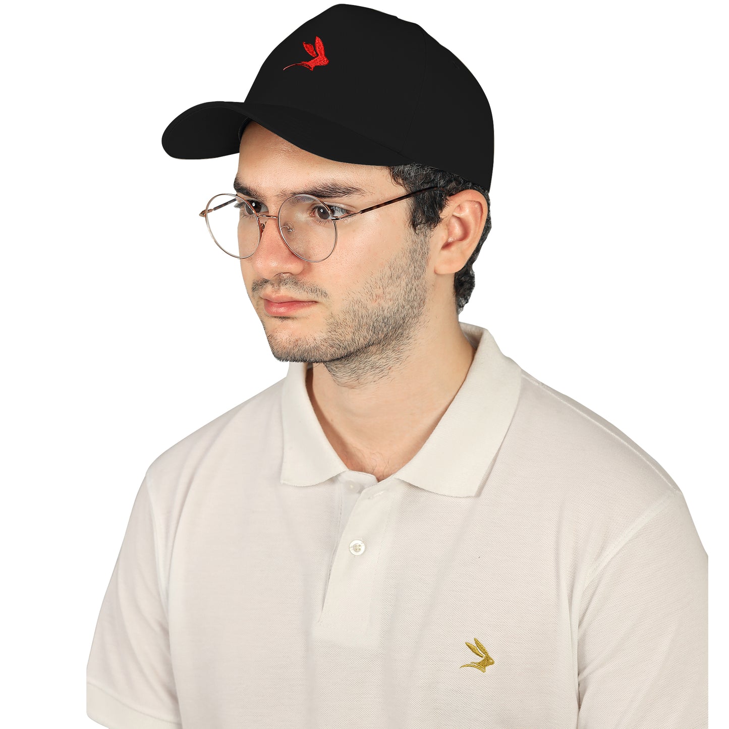 LEPUS Unisex Cotton 6 Panel Plain Adjustable Embroidered Baseball Cap