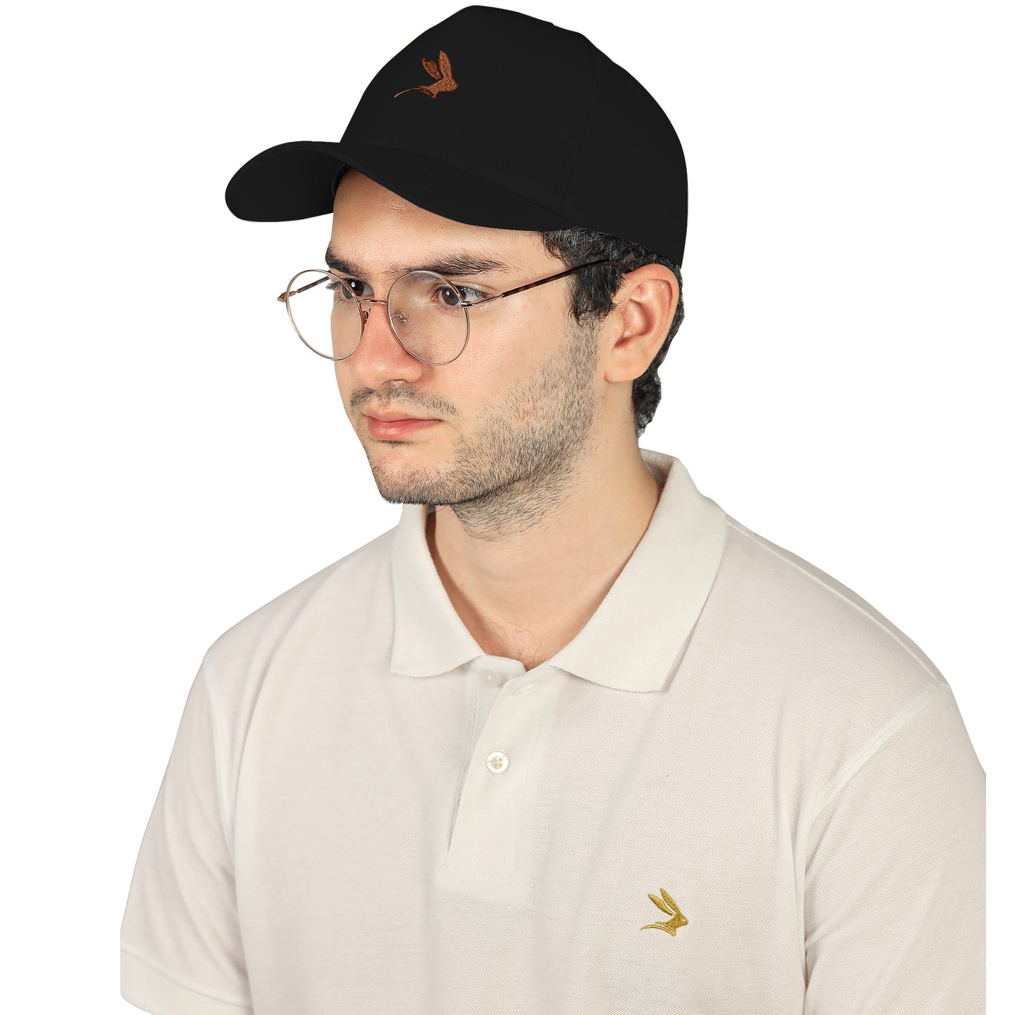 LEPUS Unisex Cotton 6 Panel Plain Adjustable Embroidered Baseball Cap