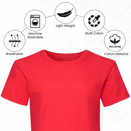 Kids Crew Neck Short Sleeve T Shirts from HiFEN® - Just $7.79! Shop now at HiFEN