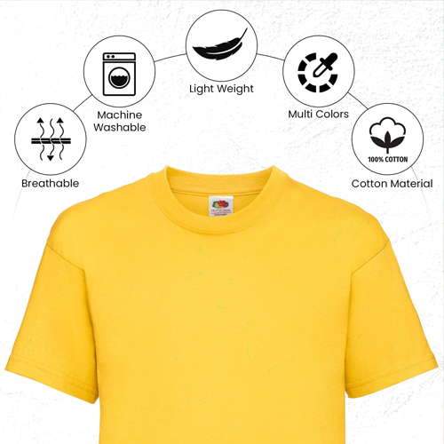 Kids Crew Neck Short Sleeve T Shirts from HiFEN® - Just $7.79! Shop now at HiFEN