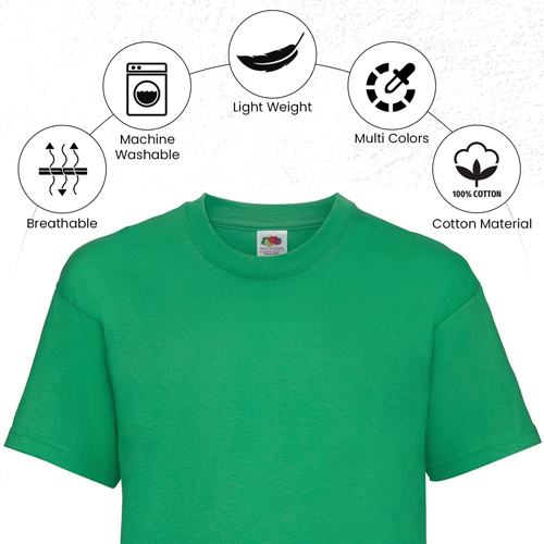 Kids Crew Neck Short Sleeve T Shirts from HiFEN® - Just $7.79! Shop now at HiFEN