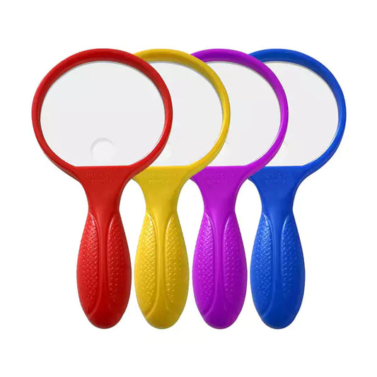 Pack of 4 Handheld Magnifying Glasses for kids
