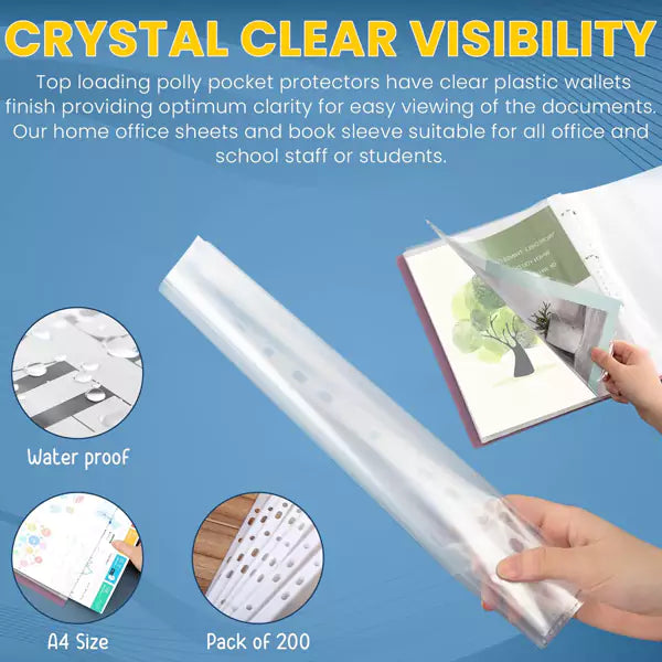 A4 Plastic Punched from HiFEN® - Just $12.99! Shop now at HiFEN