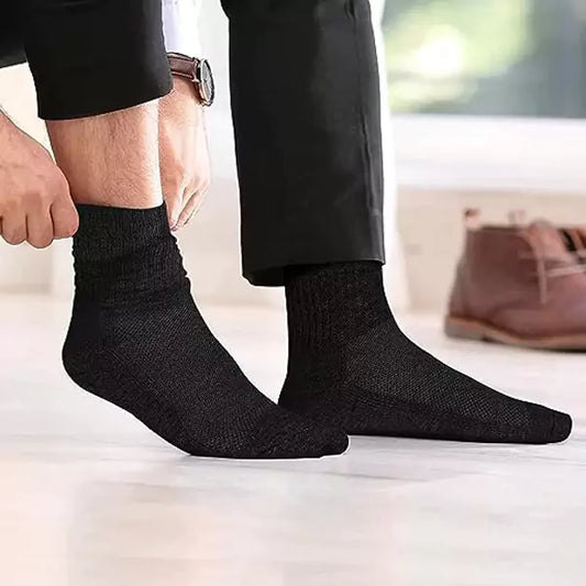 3 Pairs Multipack Mens Diabetic Socks from HiFEN® - Just $8.99! Shop now at HiFEN