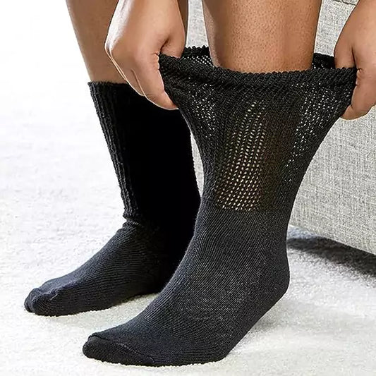 3 Pairs Multipack Mens Diabetic Socks from HiFEN® - Just $8.99! Shop now at HiFEN