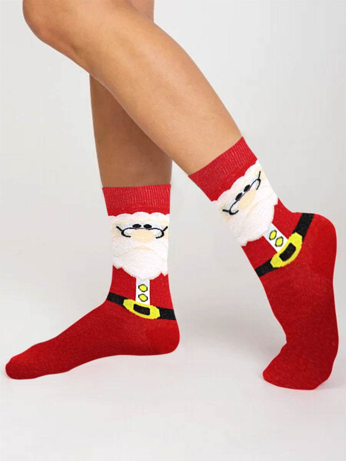 6 Pairs Christmas Socks – Festive Novelty Socks for Men & Women