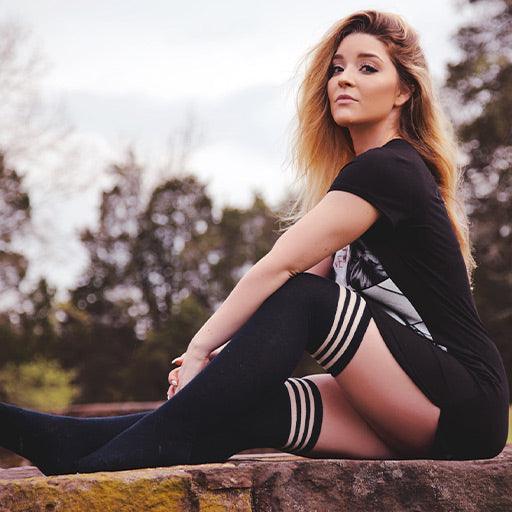 Women Knee High Socks HiFEN