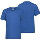 HiFEN® Kids Crew Neck Short Sleeve T Shirts Cotton Rich Plain Classic Fit Value weight Casual Top 3 to 15 Years 3 Pack