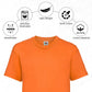 HiFEN® Kids Crew Neck Short Sleeve T Shirts Cotton Rich Plain Classic Fit Value weight Casual Top 3 to 15 Years 3 Pack