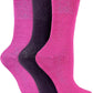 3 Pairs Diabetic Socks for women UK 4-8 | Compression Socks