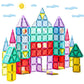 110 Pcs Kids Magnetic Building Tiles – STEM Educational Construction Toy Set for Boys & Girls