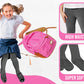 3 Pairs Girls Cotton School Tights – Soft & Warm School Essentials