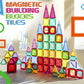 110 Pcs Kids Magnetic Building Tiles – STEM Educational Construction Toy Set for Boys & Girls