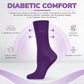 3 Pairs Diabetic Socks for women UK 4-8 | Compression Socks