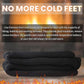 HiFEN® 3 Pairs Multipack Mens Extra Thick Warm Thermal Socks Black Heated Boot Socks
