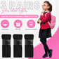 3 Pairs Girls Cotton School Tights – Soft & Warm School Essentials