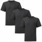 HiFEN® Kids Crew Neck Short Sleeve T Shirts Cotton Rich Plain Classic Fit Value weight Casual Top 3 to 15 Years 3 Pack