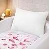 HiFEN® Non-Slip Bath Pillow, Bath Cushion Inflatable Bathtub Pillow with 2 Suction Waterproof bath pillow Bathroom Home Spa Headrest