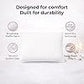 HiFEN® Non-Slip Bath Pillow, Bath Cushion Inflatable Bathtub Pillow with 2 Suction Waterproof bath pillow Bathroom Home Spa Headrest