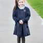 HiFEN® 3 Pairs Girls Cotton Rich Plain Tights Warm Soft Thick Formal Smart Casual Back to School Girl Tights