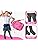 HiFEN® 3 Pairs Girls Cotton Rich Plain Tights Warm Soft Thick Formal Smart Casual Back to School Girl Tights