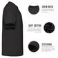 HiFEN® Kids Crew Neck Short Sleeve T Shirts Cotton Rich Plain Classic Fit Value weight Casual Top 3 to 15 Years 3 Pack
