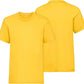 HiFEN® Kids Crew Neck Short Sleeve T Shirts Cotton Rich Plain Classic Fit Value weight Casual Top 3 to 15 Years 3 Pack