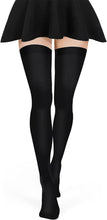 Load image into Gallery viewer, Thigh High Cotton Socks for Women 4-6
