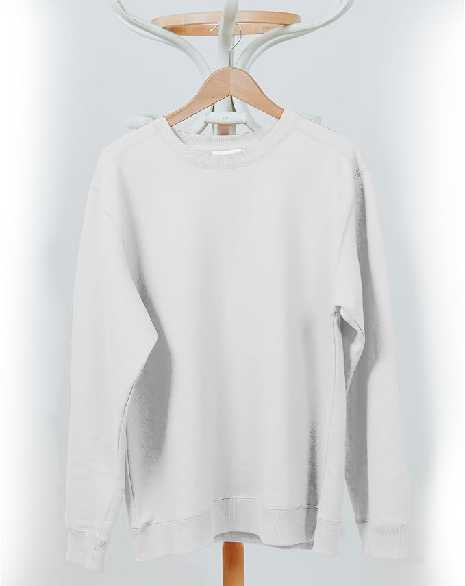 Kids Long Sleeve Cotton T-Shirt – Plain Round Neck Tee for School & Everyday Wear (Age 3–15)