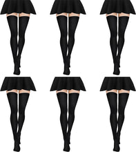 Load image into Gallery viewer, Thigh High Cotton Socks for Women 4-6
