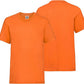HiFEN® Kids Crew Neck Short Sleeve T Shirts Cotton Rich Plain Classic Fit Value weight Casual Top 3 to 15 Years 3 Pack
