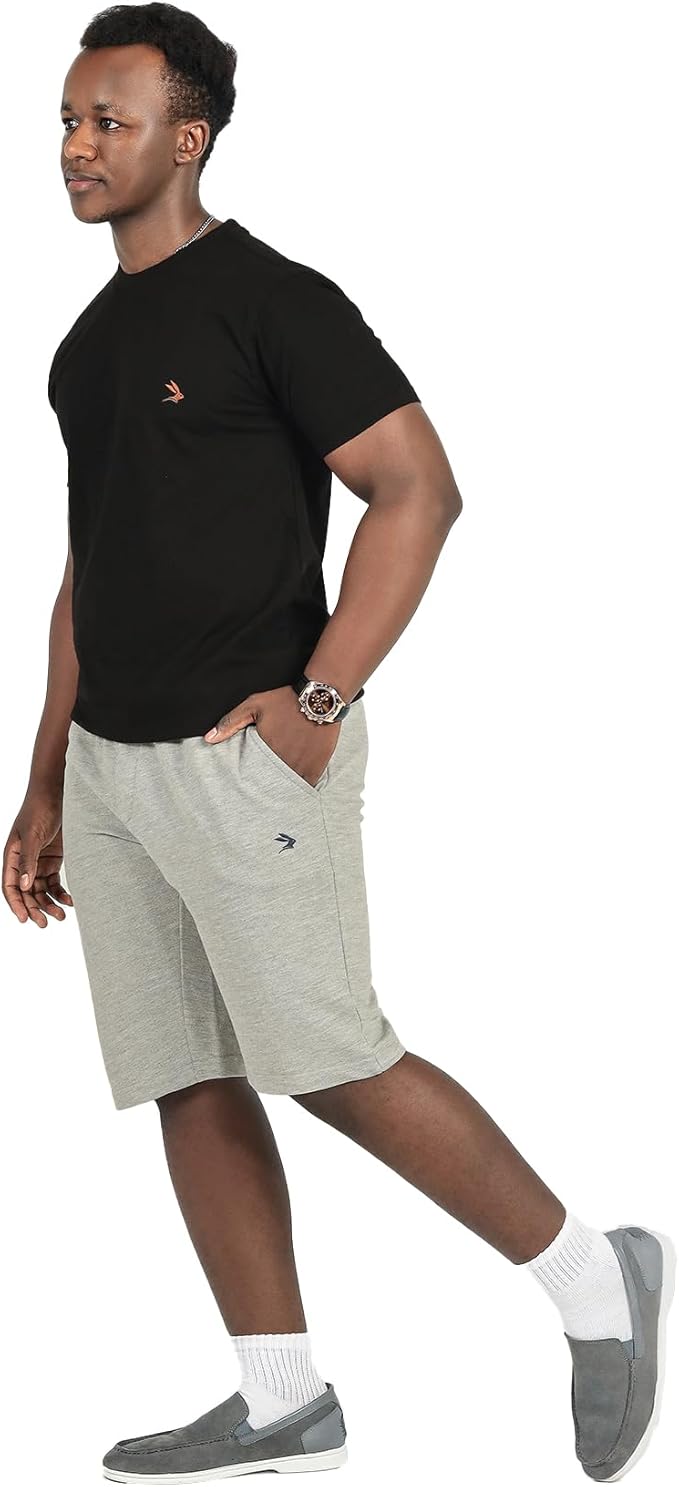 LEPUS Men’s Combed Cotton Crew Neck T-Shirt – Soft & Fitted